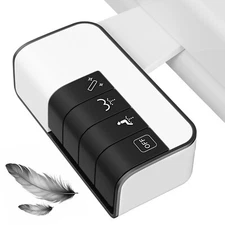 Bidet Fresh Water Spray Kit Non Electric Toilet Seat Attachment with Dual Nozzle