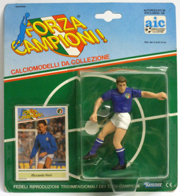 Andrea Carnevale Napoli Forza Campioni! Action Figure NIB