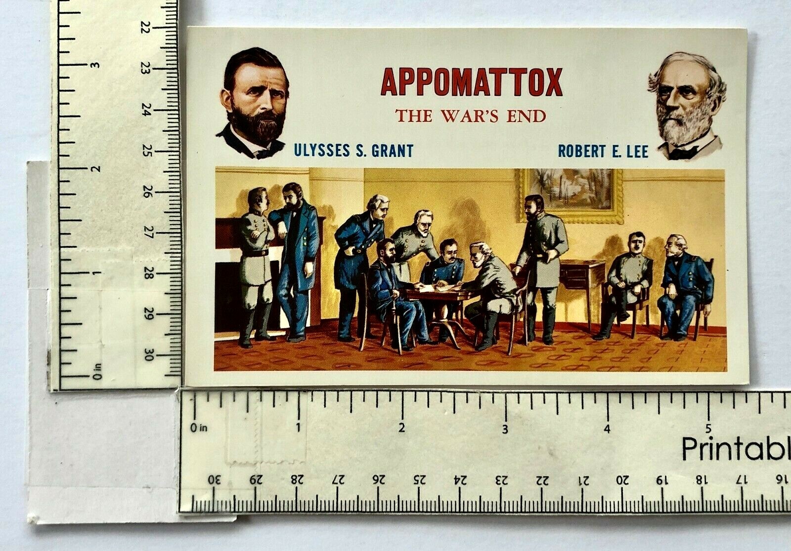 1950s Appomattox VA Civil War Historic Scenes Surrender Postcard Lee Vintage thumbnail 3