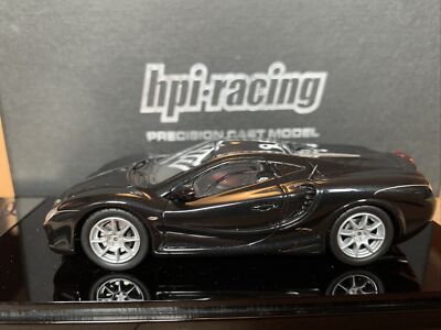 OROCHI MITSUOKA 1:43 CAR MODEL IN GLOSS BLACK BY HPI RACING 8402