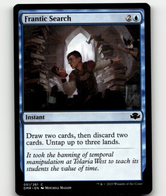MTG Frantic Search Regular Dominaria Remastered Common | eBay MTG Frantic Search Regular Dominaria Remastered Common | eBay