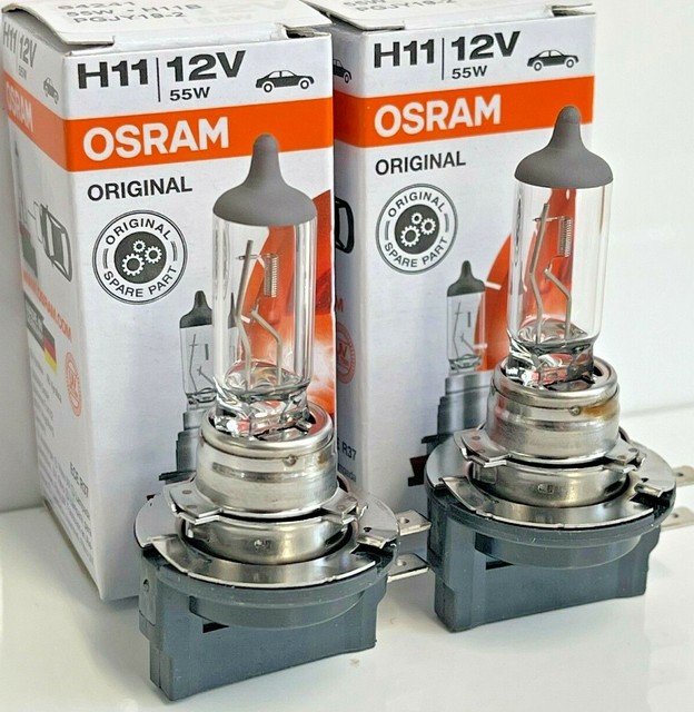 2x H11 H9 12V 55W Halogen Headlight Replacement Bulbs 1 Pair eBay