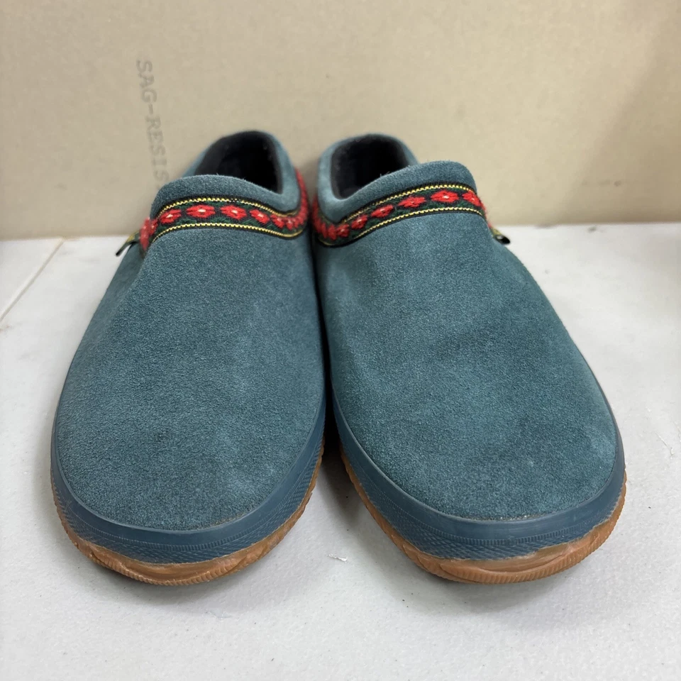 Zapatillas Daniel Verde Mujer 11M Verde Gamuza Mocasín Leasure Exterior/Interior Foto 2 de 4