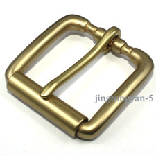 Solid Brass Belt Buckle Men's Pin Belt Buckles Fits For 1.5 inches Belt