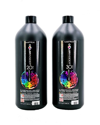 MATRIX COLOR INSIDER OIL-CREAM DEVELOPER 32oz NEW! (CHOOSE YOURS)