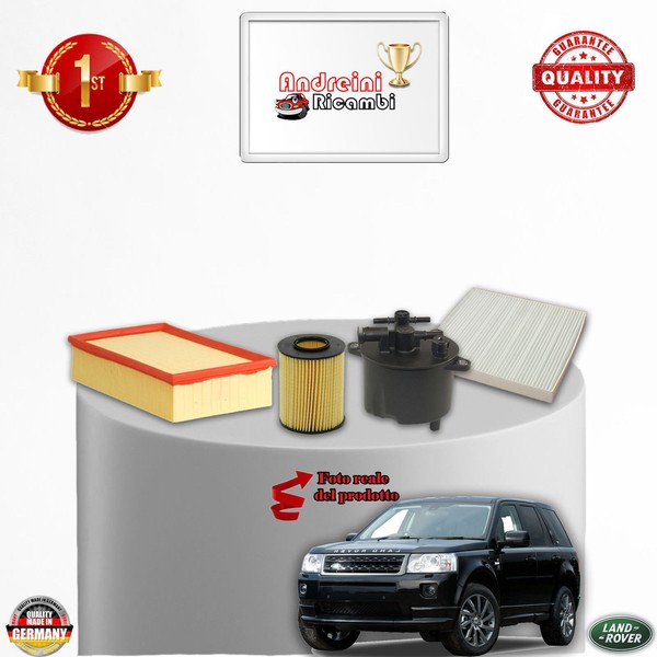 Wartungskit Filter Land Rover Freelander Ii 2.2 SD4 140KW 190PS Ab 2014-image