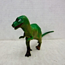 Green Tyrannosaurus Larami Vintage 4.25" Dinosaur Figure 092424AST3-A5