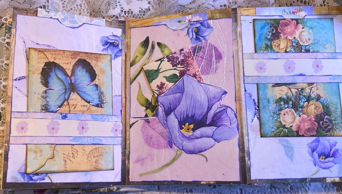 Delicate Floral, Chunky Junk Journal, Lace, Wallpaper Delicate Floral, Chunky Junk Journal, Lace, Wallpaper