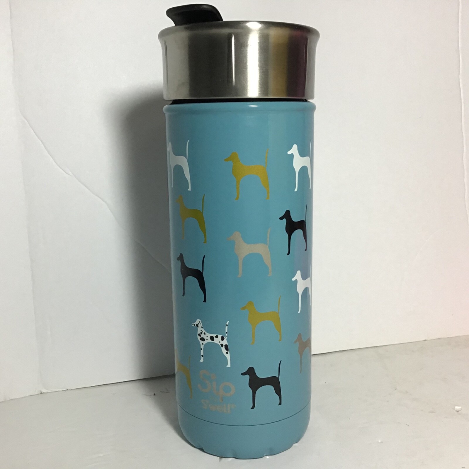 gold marble thermo bottle