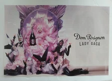 2022 Dom Perignon Champagne Print Ad Lady Gaga 2 Page advertisement Frame It bb4