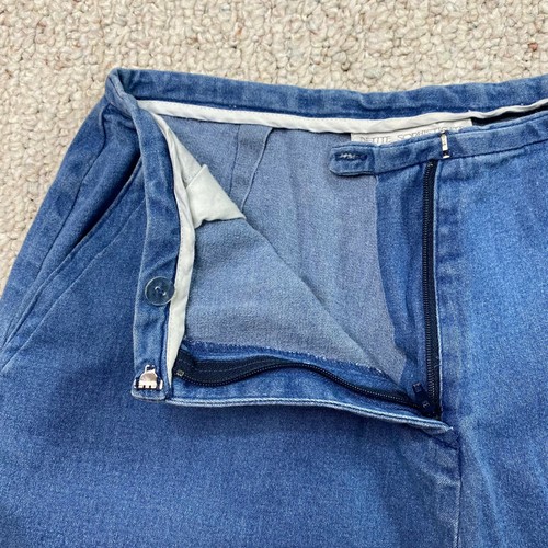 Petite Sophisticate Womens Jeans sz 4 Light Wash Straight Stretch Crop VINTAGE - Picture 5 of 13