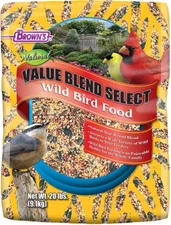 Brown's Wild Bird Seed Blend Select Wild Bird Food, 20-lb bag