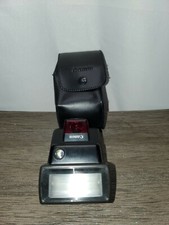 Canon 300 EZ Speedlite Flash W/Case - Excellent Condition used. K