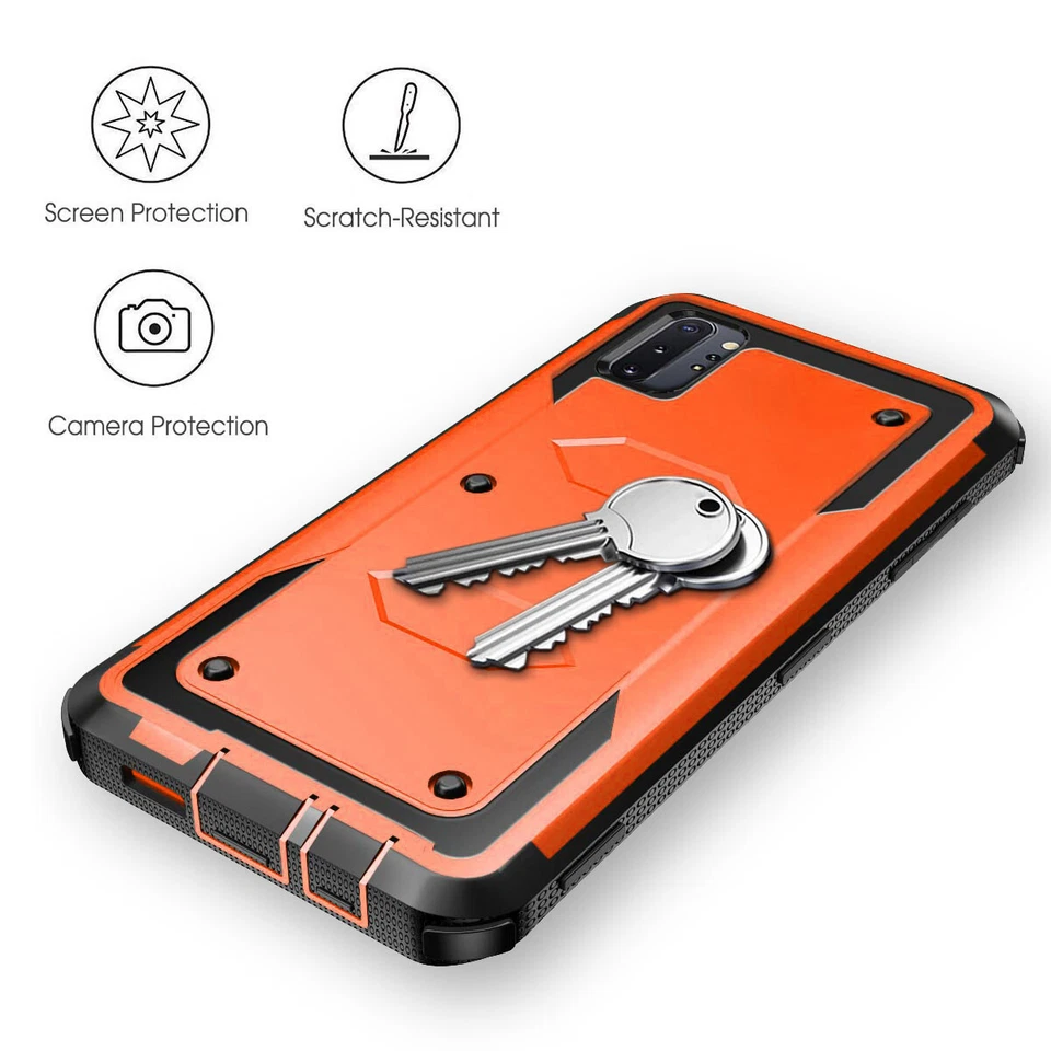 For Samsung Galaxy Note 10 Plus/Note 10 Rubber Shockproof Case Matte Phone Cover - Image 4 of 4