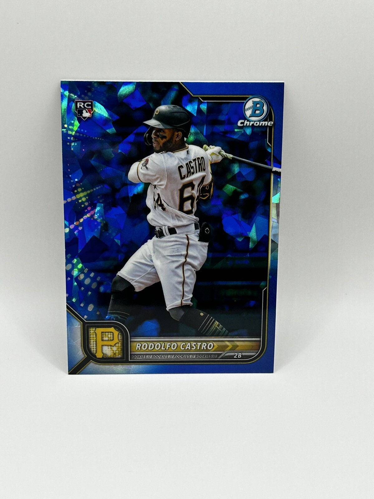 2022 Bowman Chrome Sapphire Edition Rodolfo Castro RC Pittsburg Pirates #20