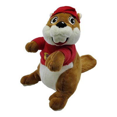 JAAG Buc-ees Beaver Mascot 11  Plush With Shirt Bucky The Beaver NO TAG
