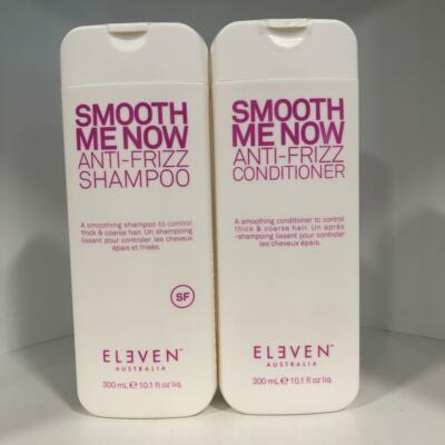 Eleven Australia Smooth Me Now Anti-Frizz Shampoo & Conditioner 10.1 oz 