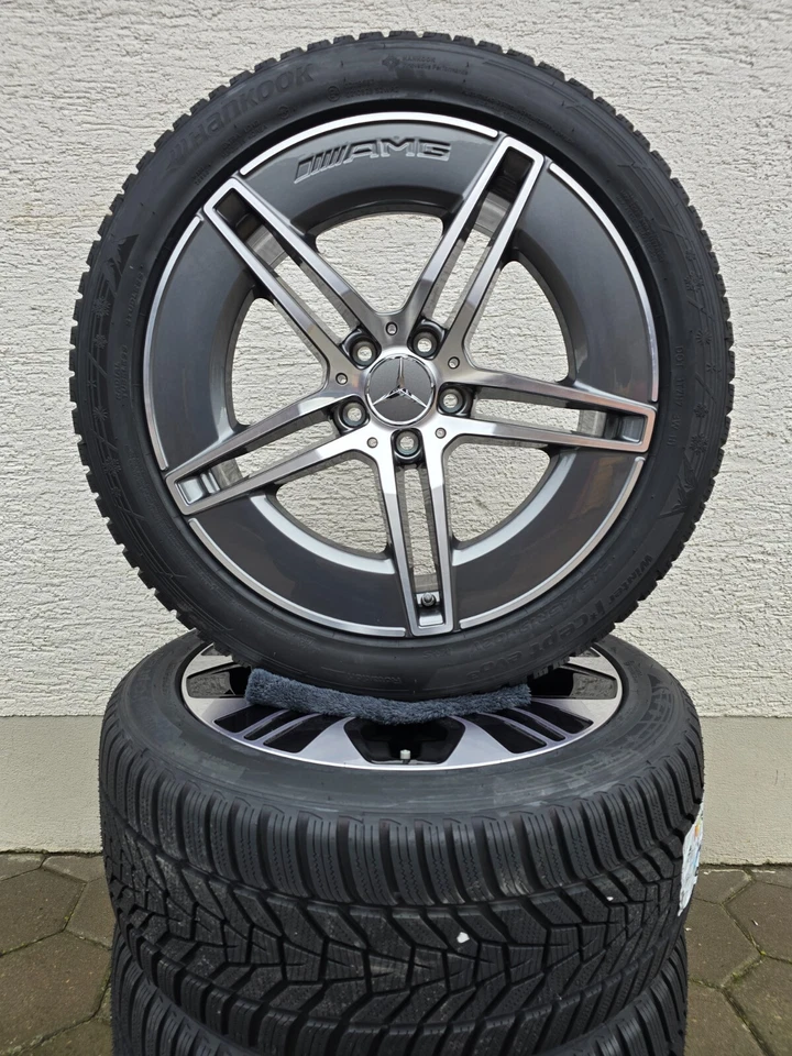 Mercedes  E-Klasse W214 S214 19 Zoll AMG Winterräder A2144010300 A2144010400 NEU - Bild 3 von 4