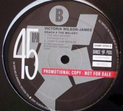 Victoria Wilson-James - Reach 4 The Melody 12'' Promo Vinyl Schall