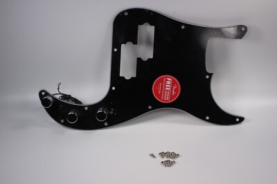 FENDER SQUIER AFFINITY PJ BASS GUITAR BLACK PICKGUARD PRECISION / JASS BASS