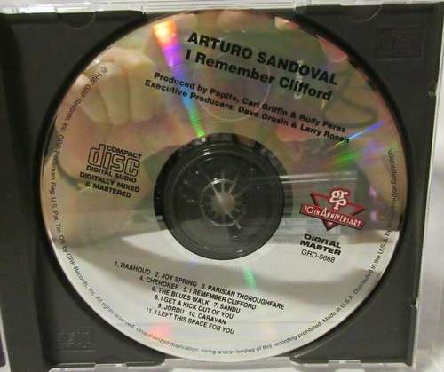 I Remember Clifford by Arturo Sandoval (CD, Mar-1992, Universal Distribution) - Picture 3 of 5