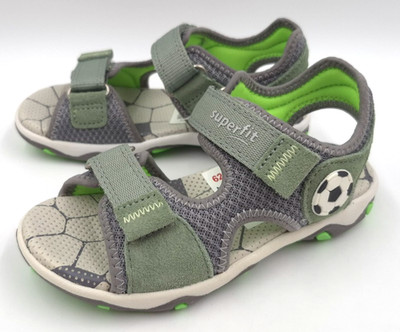 Superfit MIKE 3.0 Grün/Grau Gr. 28 Kinder Jungen Sandalen UVP: 64,95  (6870)