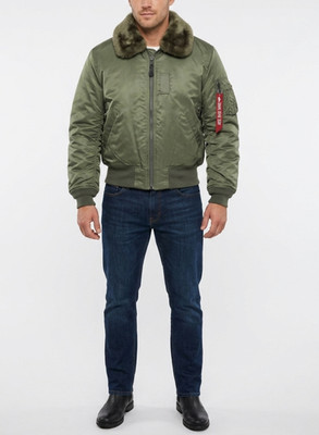Vintage ALPHA INDUSTRIES B-15 Flying Bomber Jacket Men Size M MJ6243