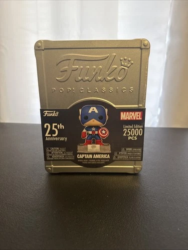 Funko Pop! Classics Captain America 25th Anniversary Marvel NYCC 2023 New Sealed