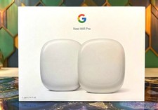 Google Nest Wifi Pro 2-Pack Mesh Router System Wi-Fi 6E Snow White - NEW