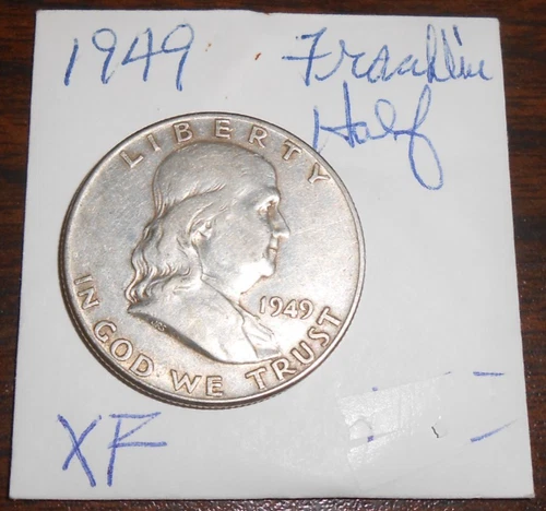 1949-P Franklin Half Dollar — photo from the most recent tracked eBay sale