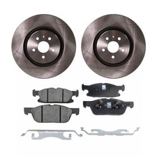 Front Brake Disc Rotors and Pads Kit for Lincoln Nautilus Ford Edge Continental