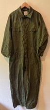 US MILITARY Coveralls Utility Size 44R Green Army Marines 90's Jumpsuit Mechanic