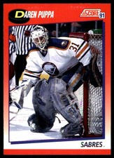 Daren Puppa 1991-92 Score Canadian Bilingual #106 Buffalo Sabres NHL READ