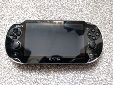 Sony PlayStation Vita Black Handheld Gaming System PCH-1003 - READ DESCRIPTION