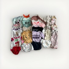 Lot Of 31 Pieces Baby Girl 0-3months Pre-owned  106 
