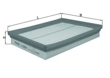 Luftfilter MAHLE LX 3694 Filtereinsatz für KIA CARENS MG MAGENTIS UN 2 3 CVVT