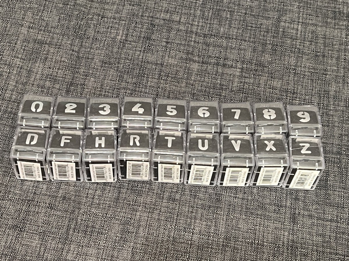 18 Marvy Uchida letter/ number punch for sale online | eBay