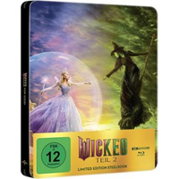 Wicked - Teil 2 (Limitiertes Steelbook A, 4K-Uhd+Blu-Ray)