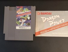 Bandai Dragon Power Nintendo NES, 1987, Manual Included, NTSC-U/C US/Canada