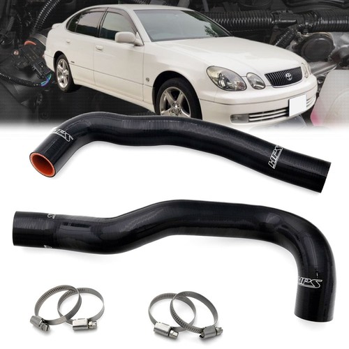 HPS Black Radiator Hose Kit For 97-05 Toyota Aristo 3.0L Turbo 2JZ-GTE (JZS161) - Bild 1 von 3
