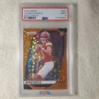 Jayden Daniels 2024 Prizm  Orange Disco RC PSA 9