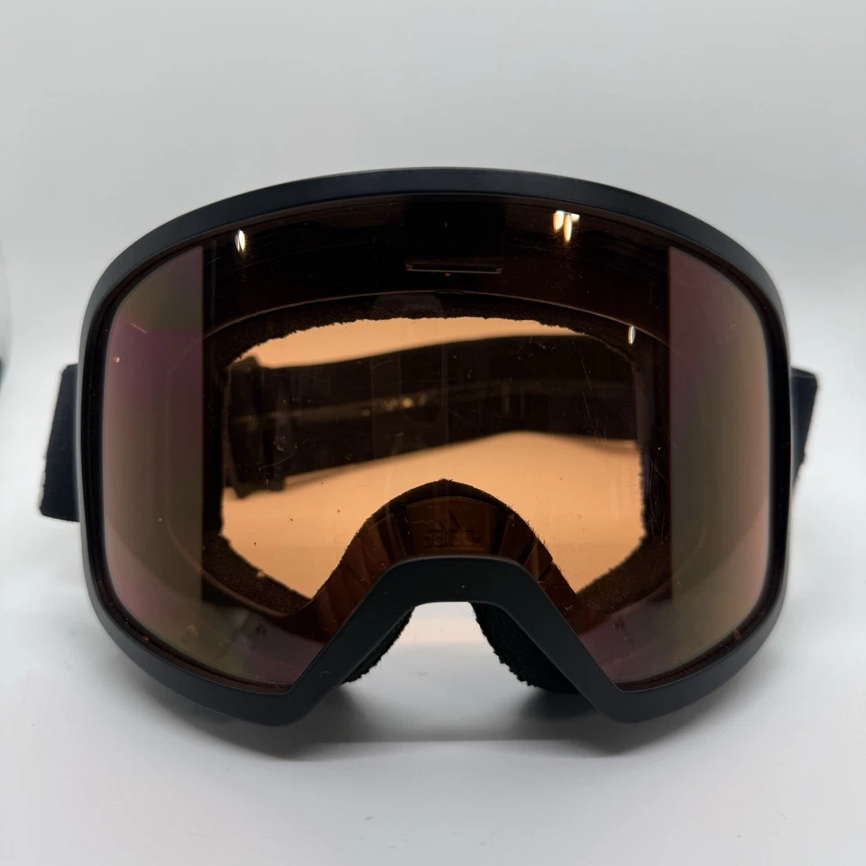 Gafas de esquí/nieve Adidas Backland Dirt AD84/75/9300 marco negro lente naranja Foto 2 de 4