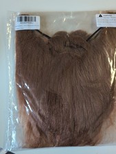 Fake Mustache 2 Pcs Face Beard Mustache For Adults Men Film Makeup Brown A39