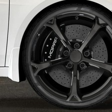 Black Mgp Caliper Covers Wmopar For 2008-2020 Dodge Challenger Fits Brembo
