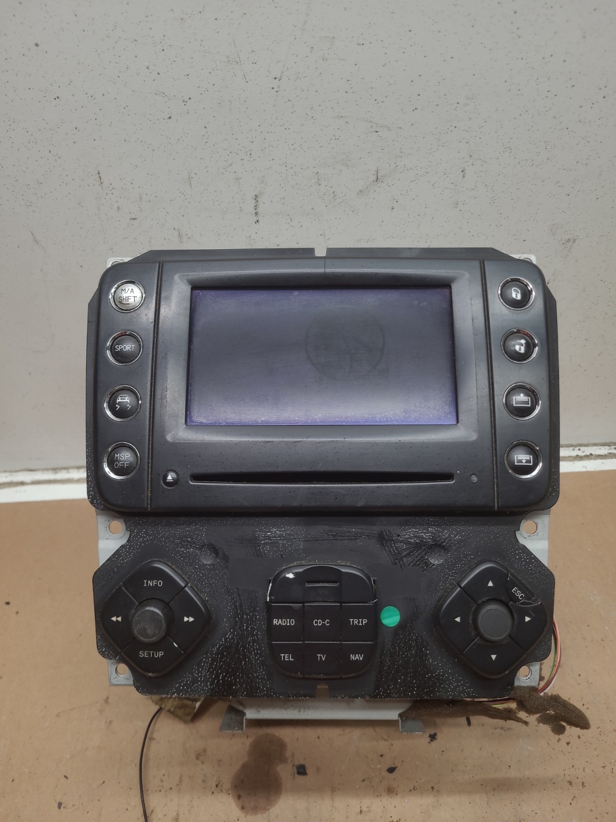 Maserati Quattroporte 2003-2008 Head unit P/N 980139633