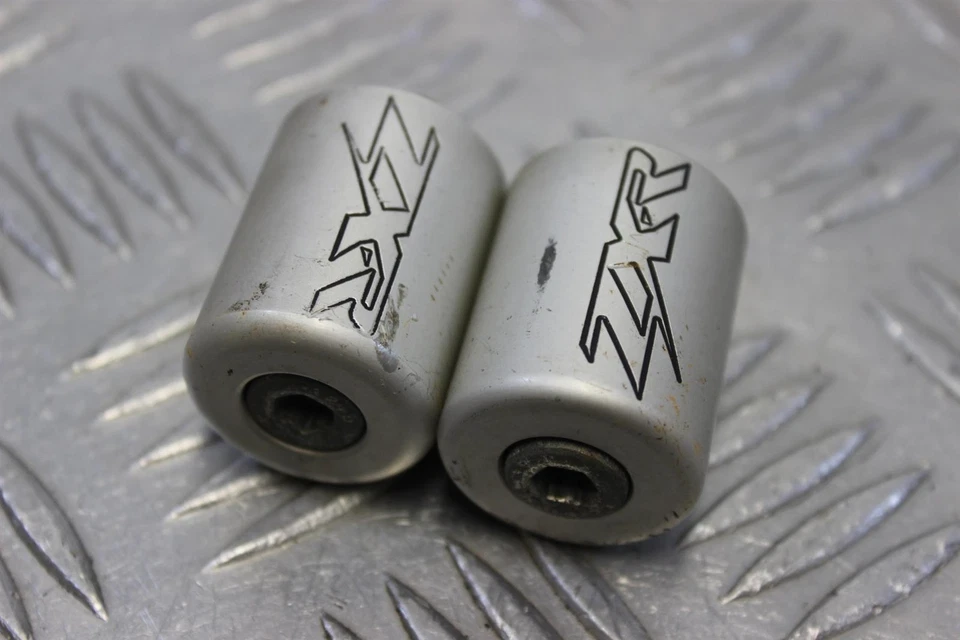 Empuñaduras y pesos finales de barra Kawasaki ZX6R 1998 1999 G1 G2 ZX 6 R ZX-6R Ninja B166 Foto 2 de 4