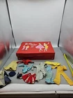 Vintage 1962 Barbie and Midge Red Doll Case w/ Clothes Mattel