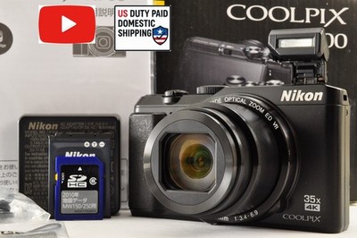 [Top Mint+ in BOX] Nikon COOLPIX A900 Black 20.3MP Compact Digital Camera OR US