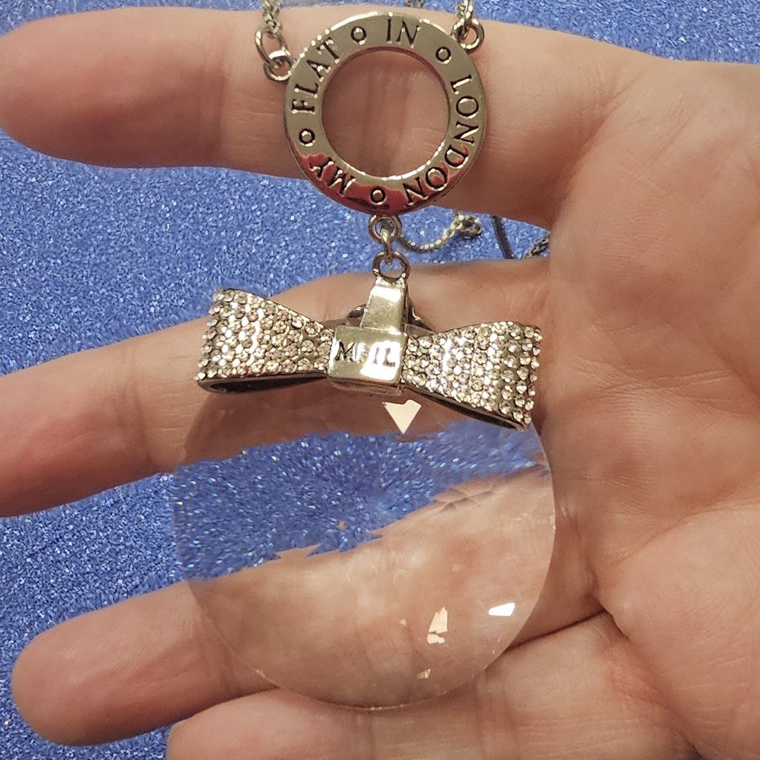 ✅ Brighton Necklace My Flat In London Statement Pendant Charm MFIL Jewelry