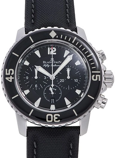 Blancpain — Blancpain Fifty Fathoms Chronograph 5085F-1130-52A Stainless Steel 45mm #KMW531